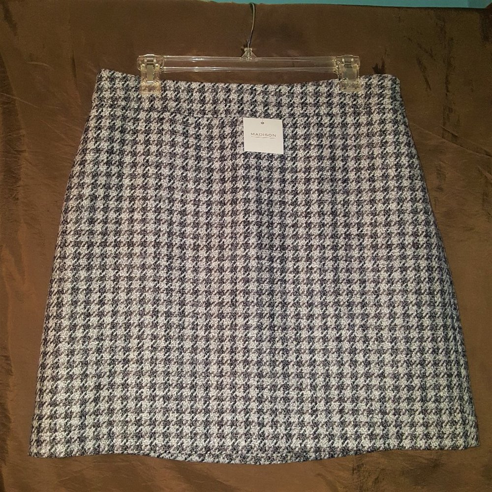 Women's Houndstooth Skirt - SZ12